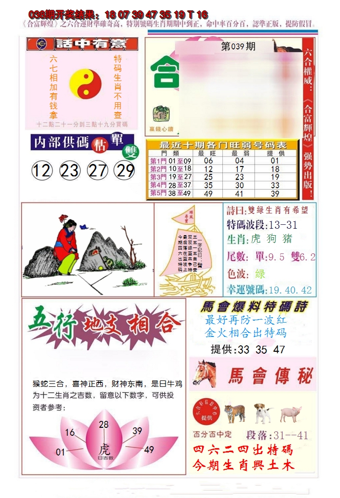 2025039期合富辉煌