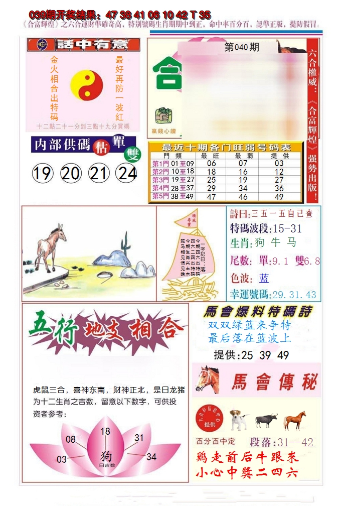 2025040期合富辉煌