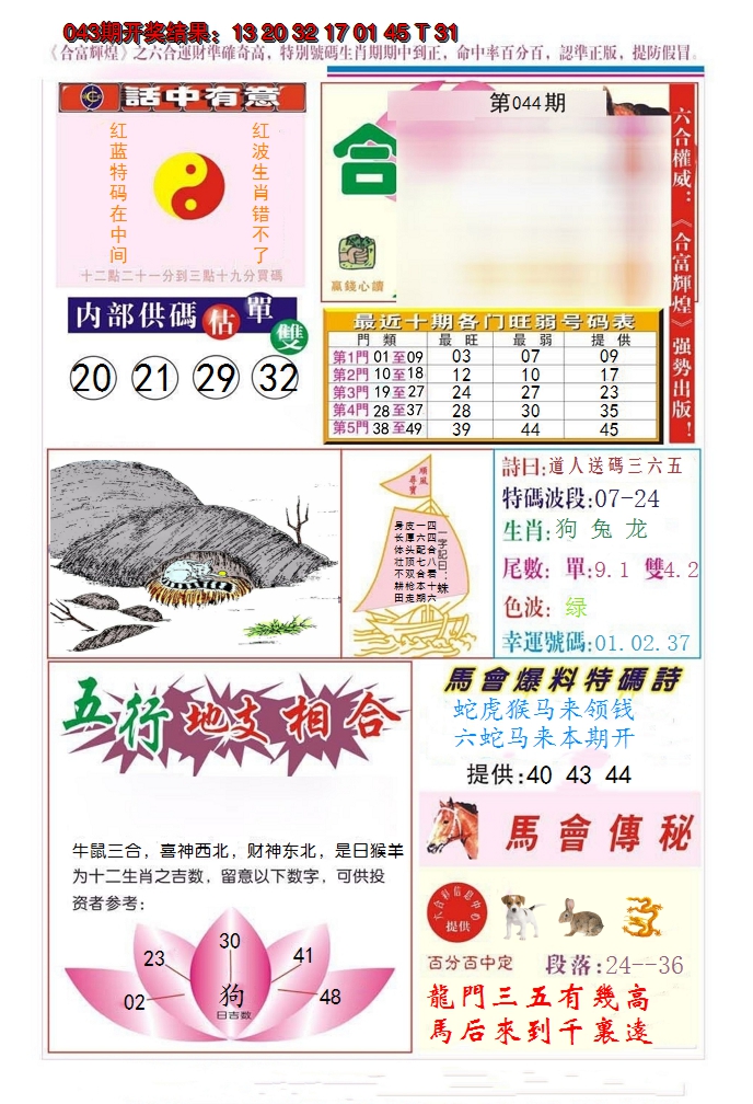 2025044期合富辉煌