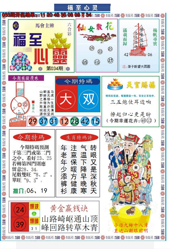 2025034期福至心灵