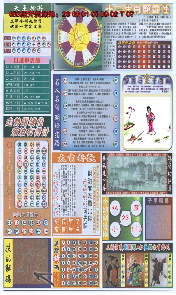 2025056期新报跑狗-2(背面)