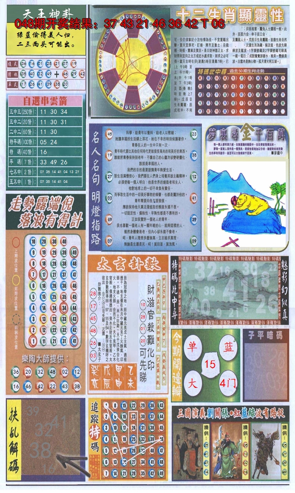 2025049期新报跑狗-2(背面)