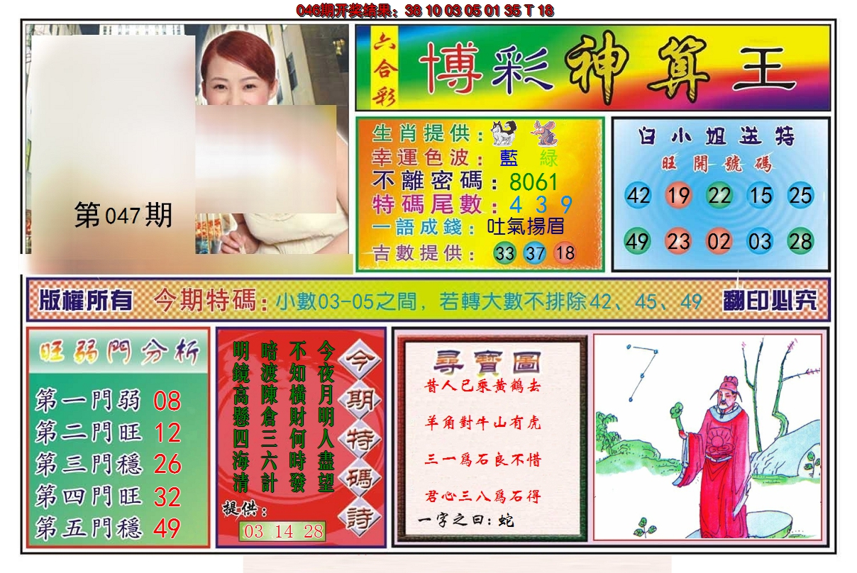 2025047期博彩神算王