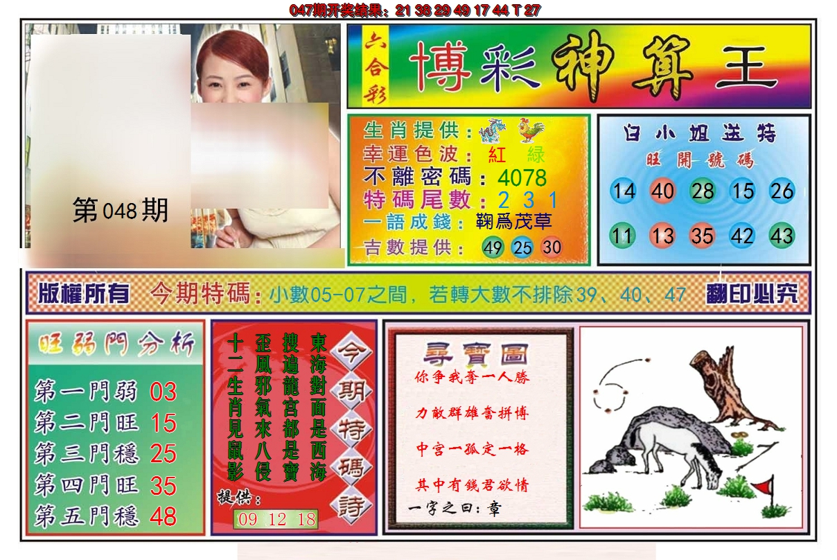 2025048期博彩神算王
