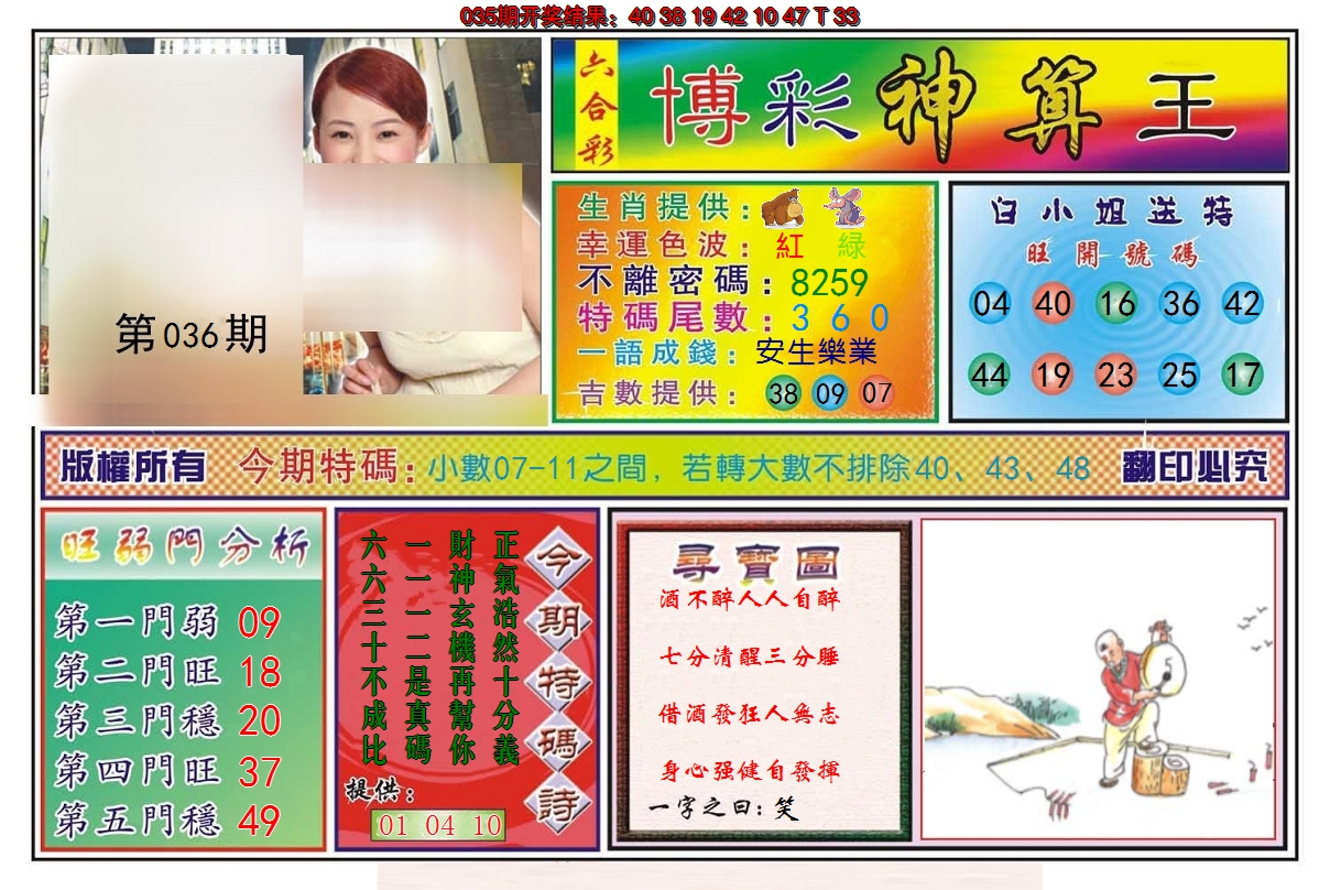 2025036期博彩神算王