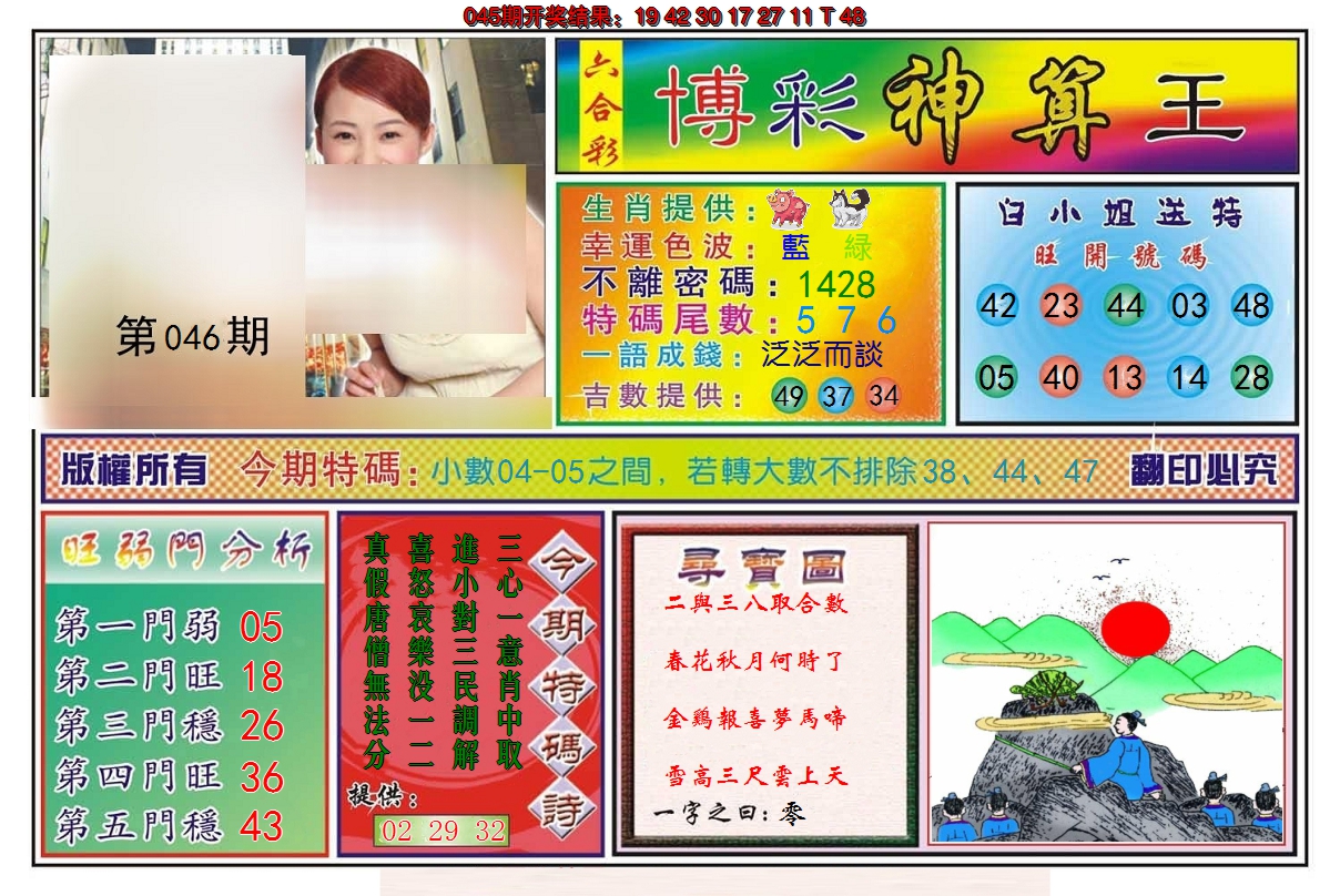 2025046期博彩神算王