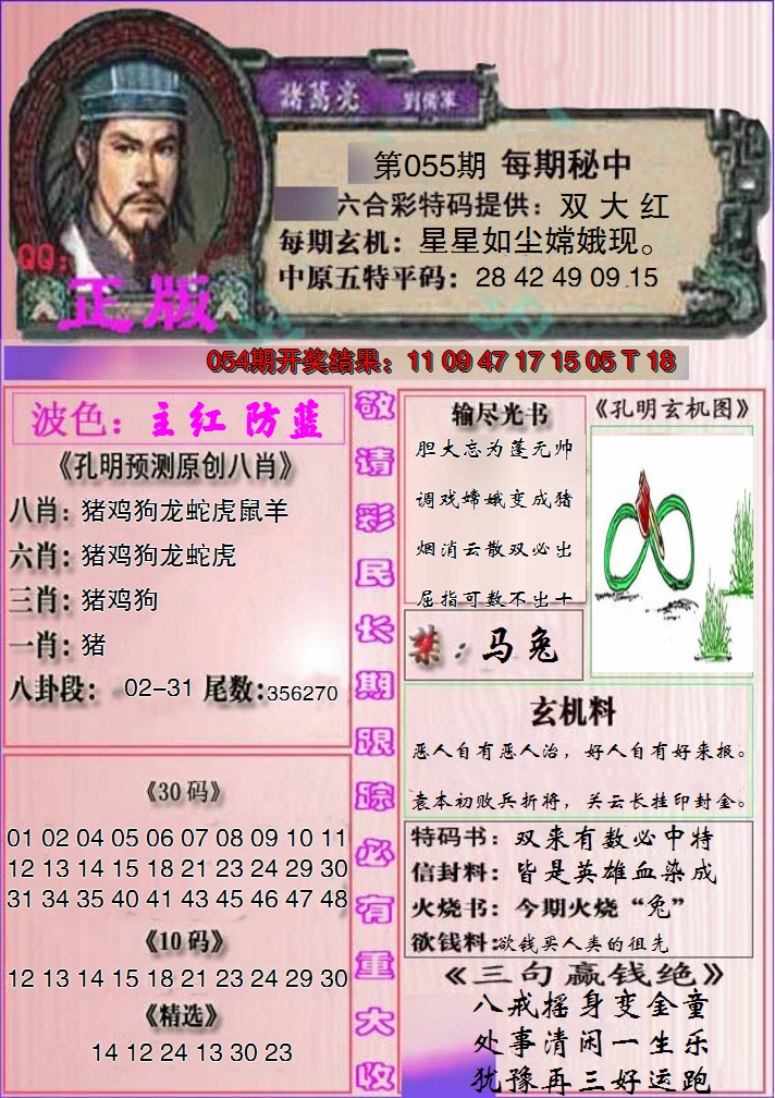 2025055期一代孔明报
