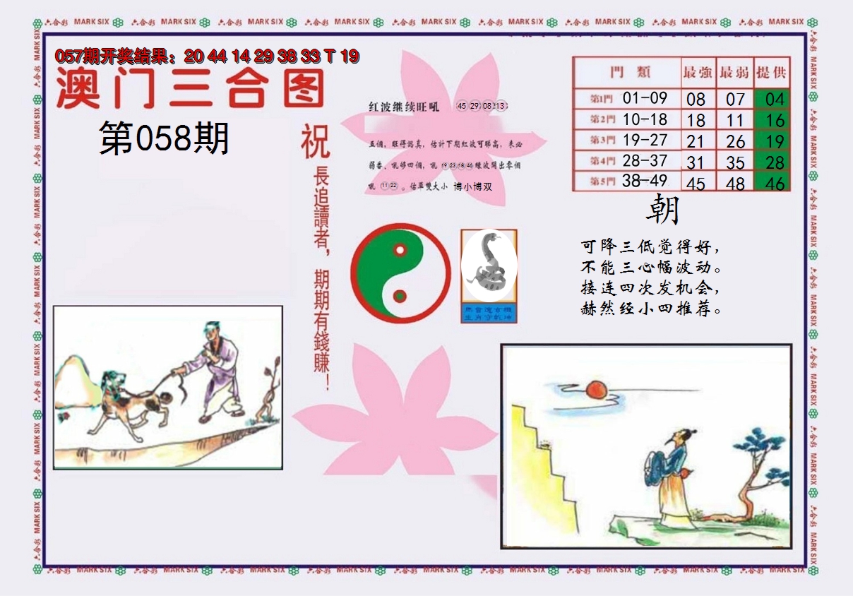2025058期4-澳门三合