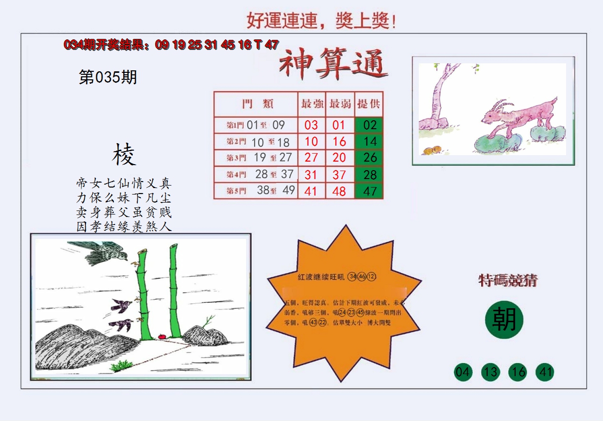 2025035期4-台湾神算