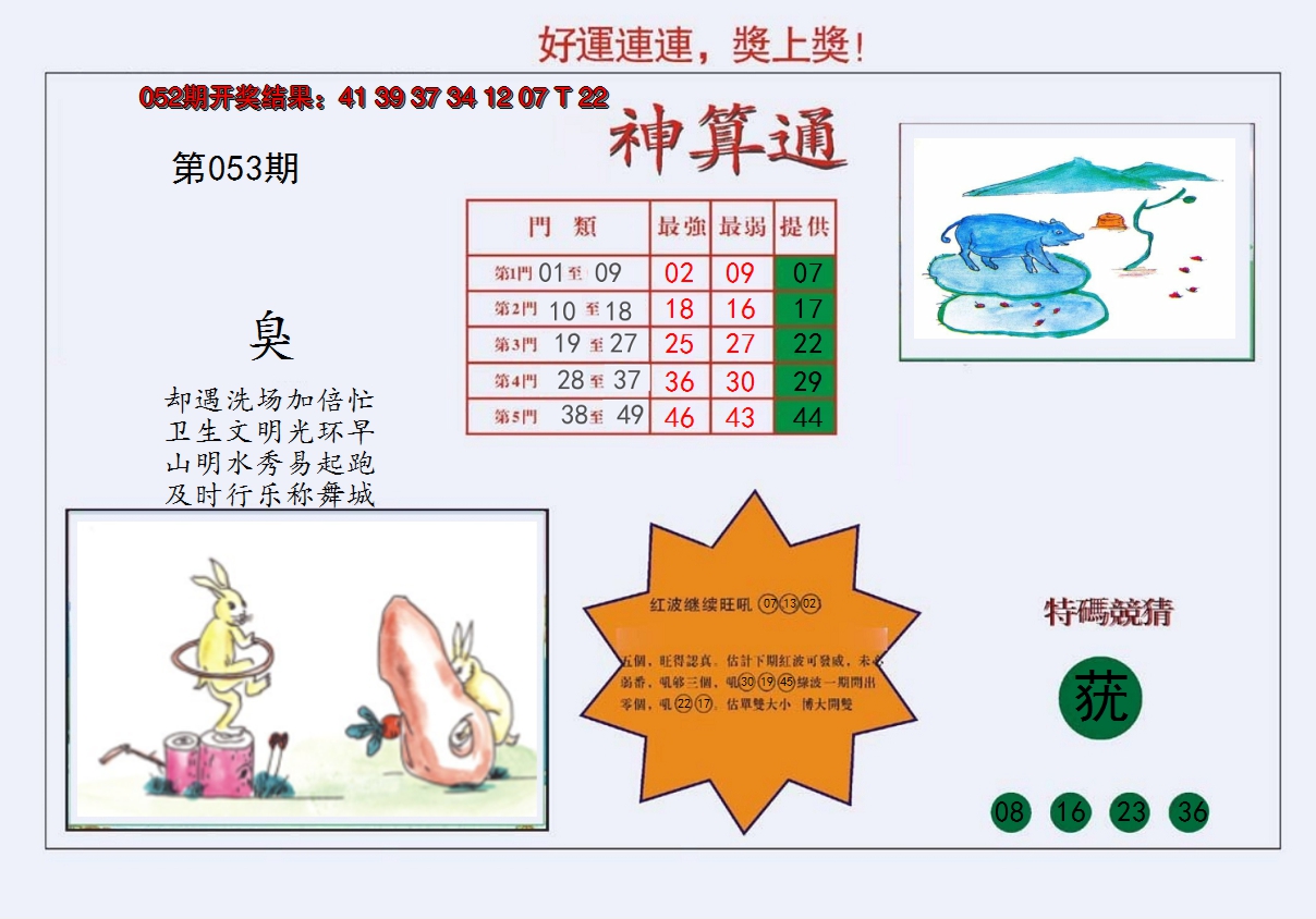 2025053期4-台湾神算