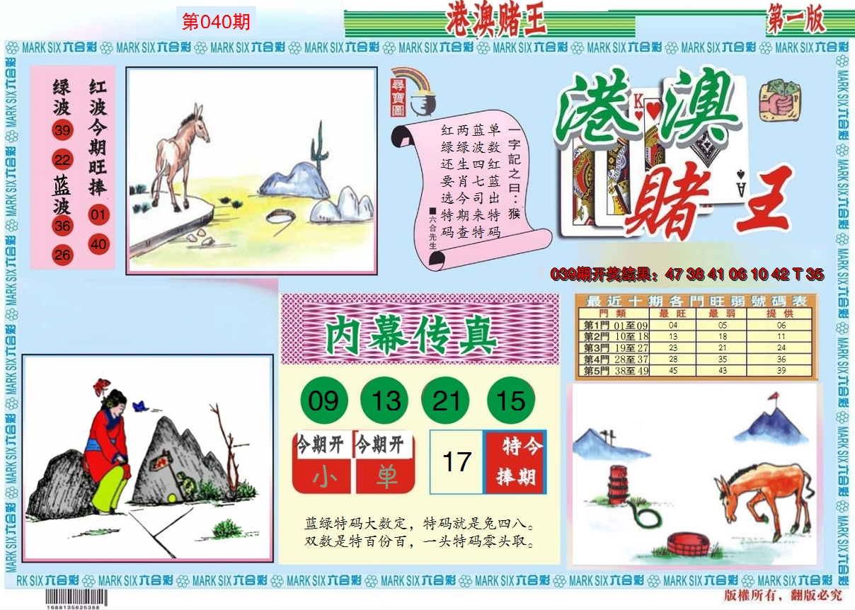 2025040期港澳赌王A