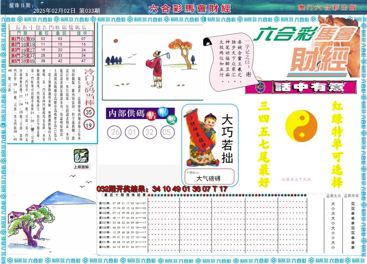 2025033期马会财经A
