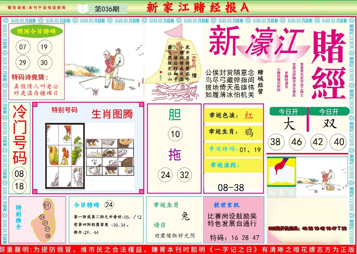2025036期新濠江赌经A