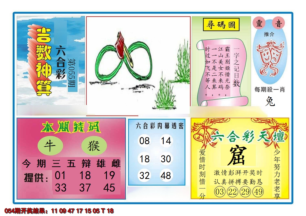 2025055期吉数神算