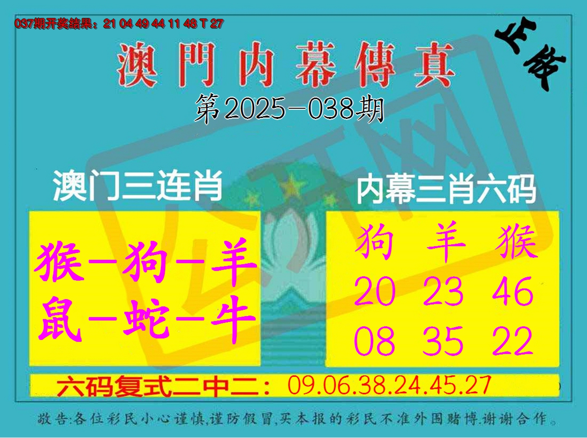 2025038期内幕传真三肖版
