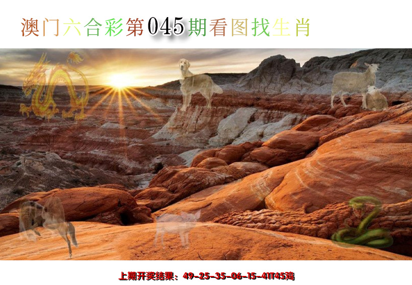 2025045期看图找生肖