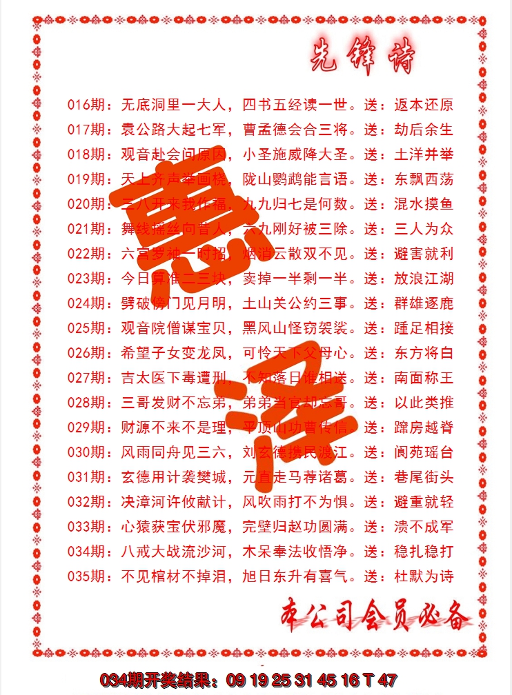 2025035期先锋诗