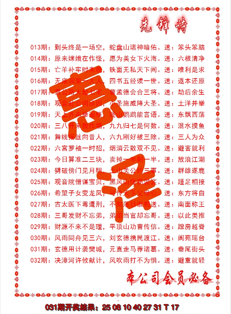 2025032期先锋诗