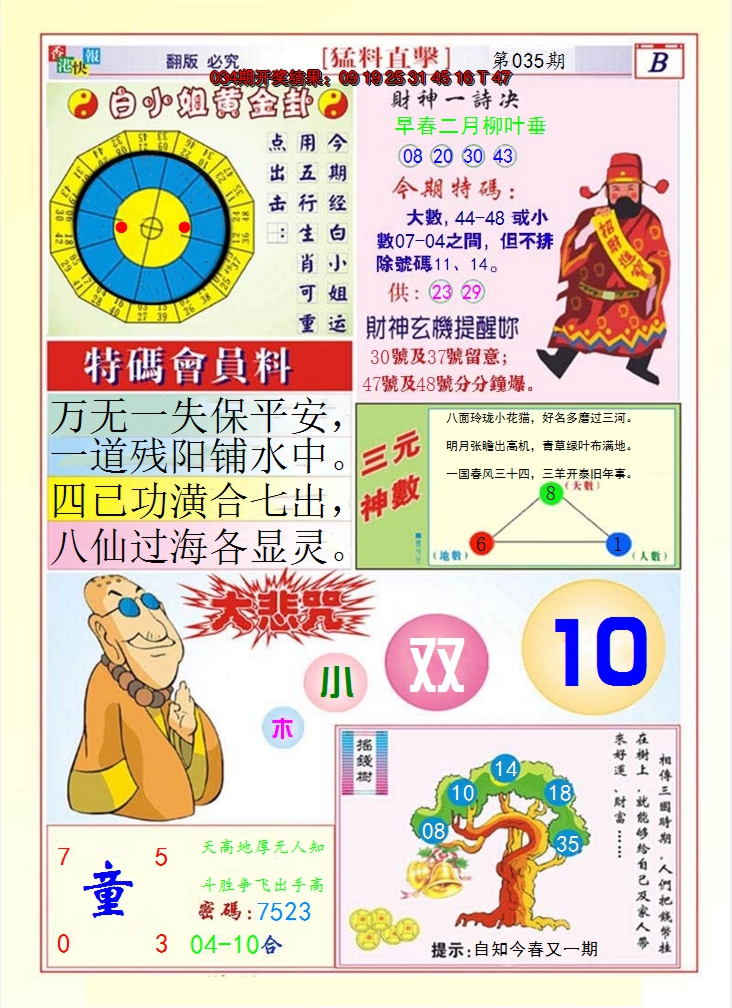 2025035期猛料直击B