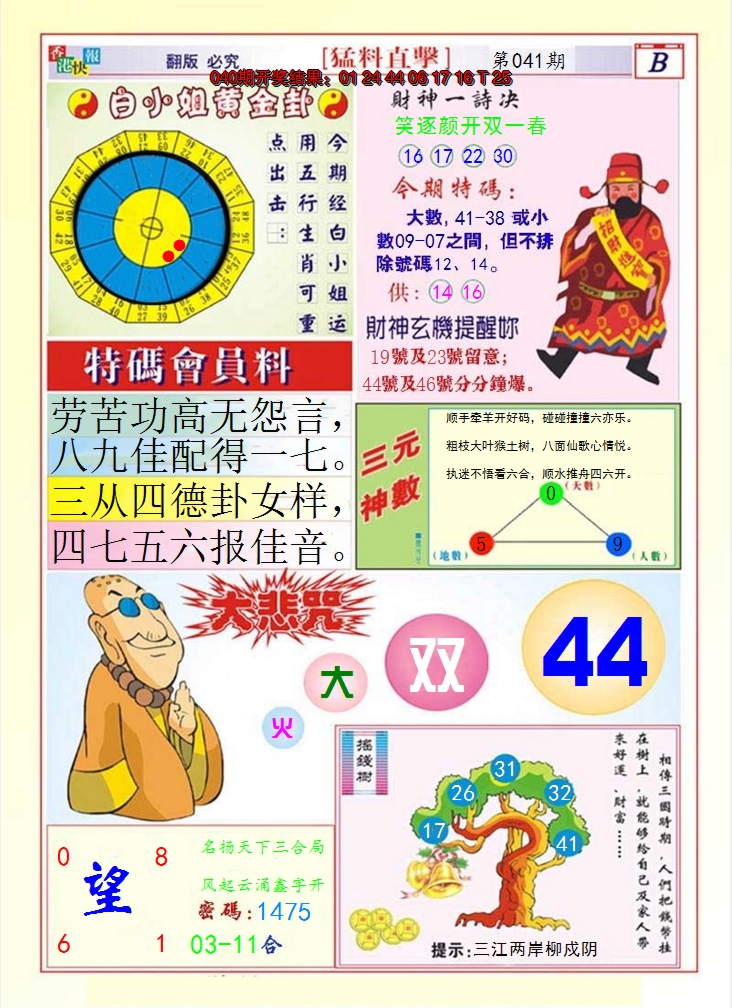 2025041期猛料直击B