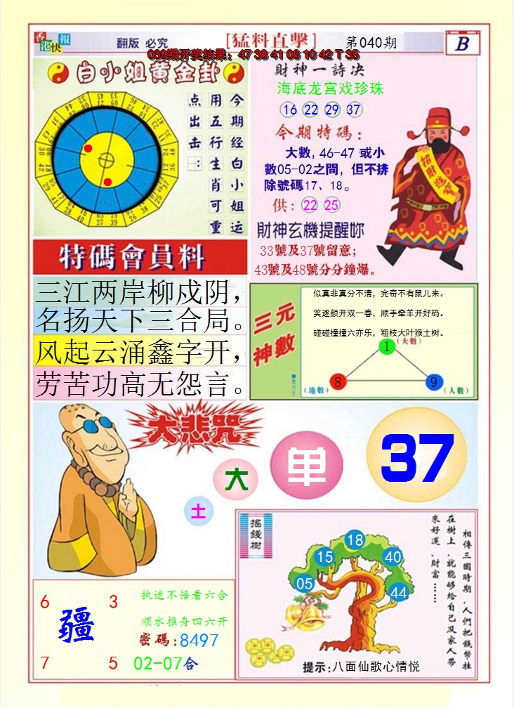 2025040期猛料直击B