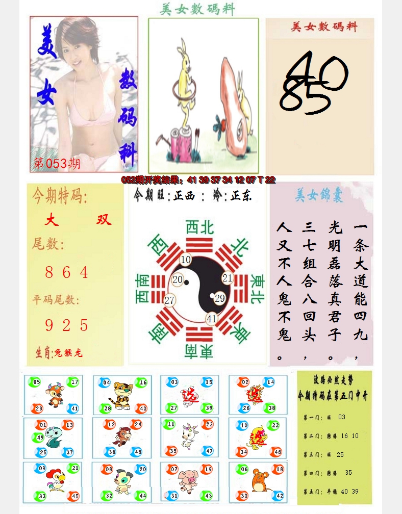 2025053期美女数码料