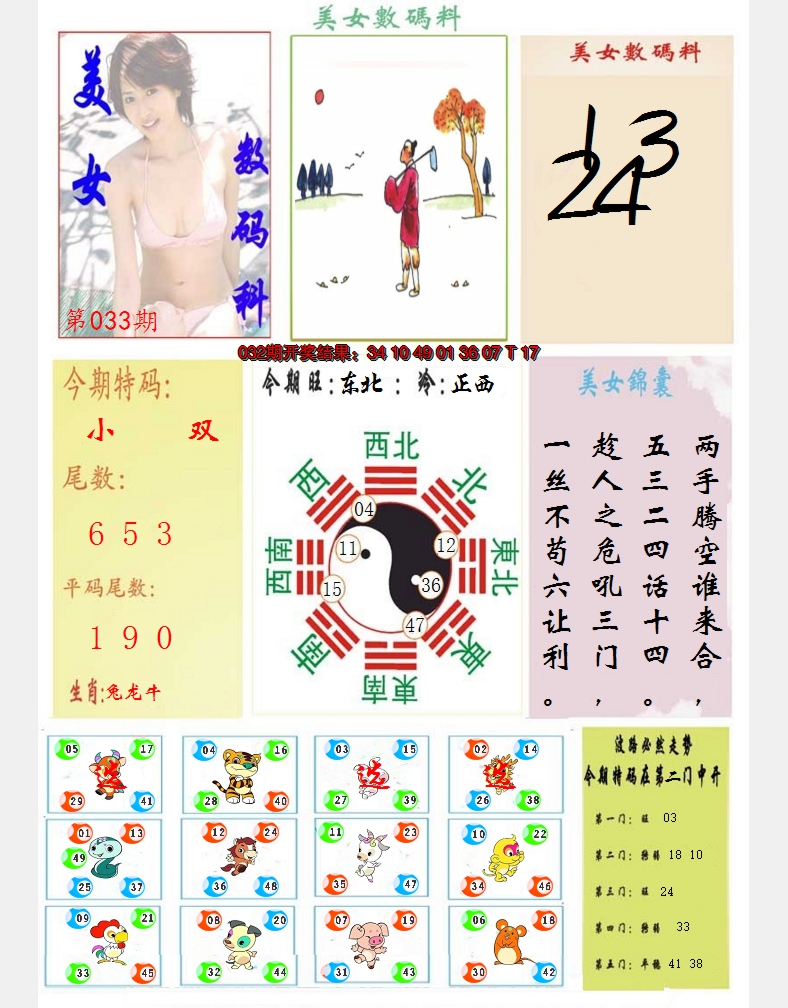 2025033期美女数码料