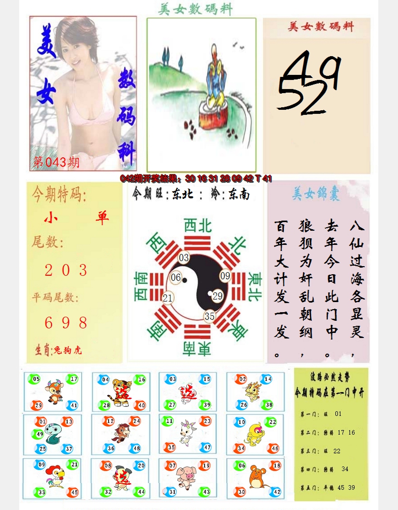 2025043期美女数码料