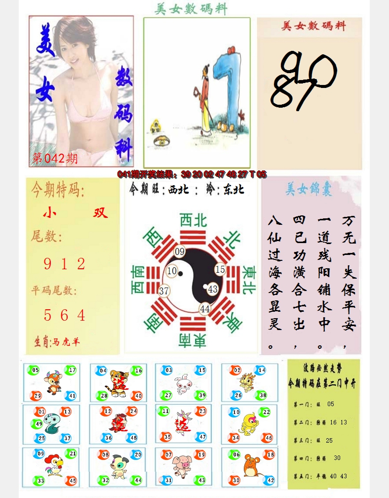 2025042期美女数码料