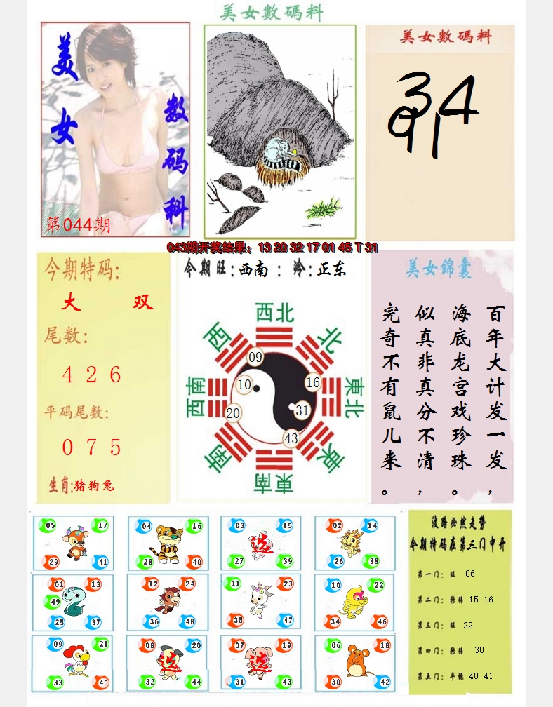 2025044期美女数码料
