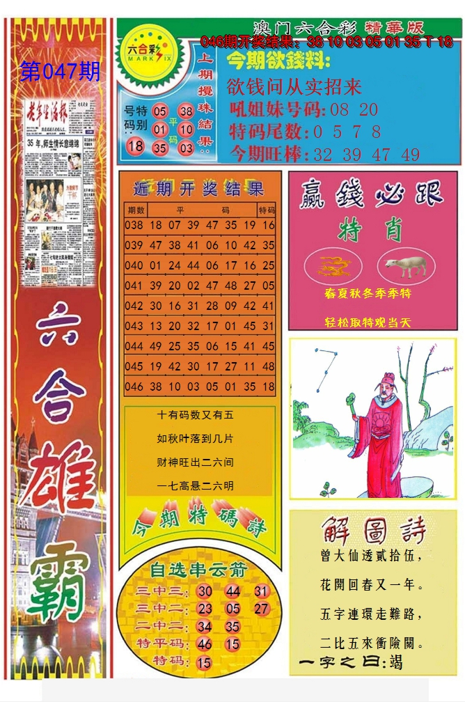 2025047期六合雄霸
