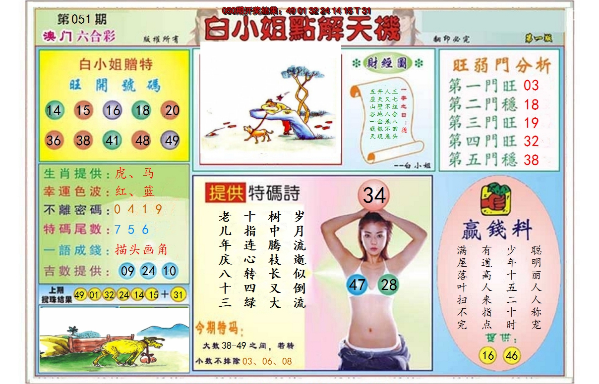 2025051期白小姐点解天机A