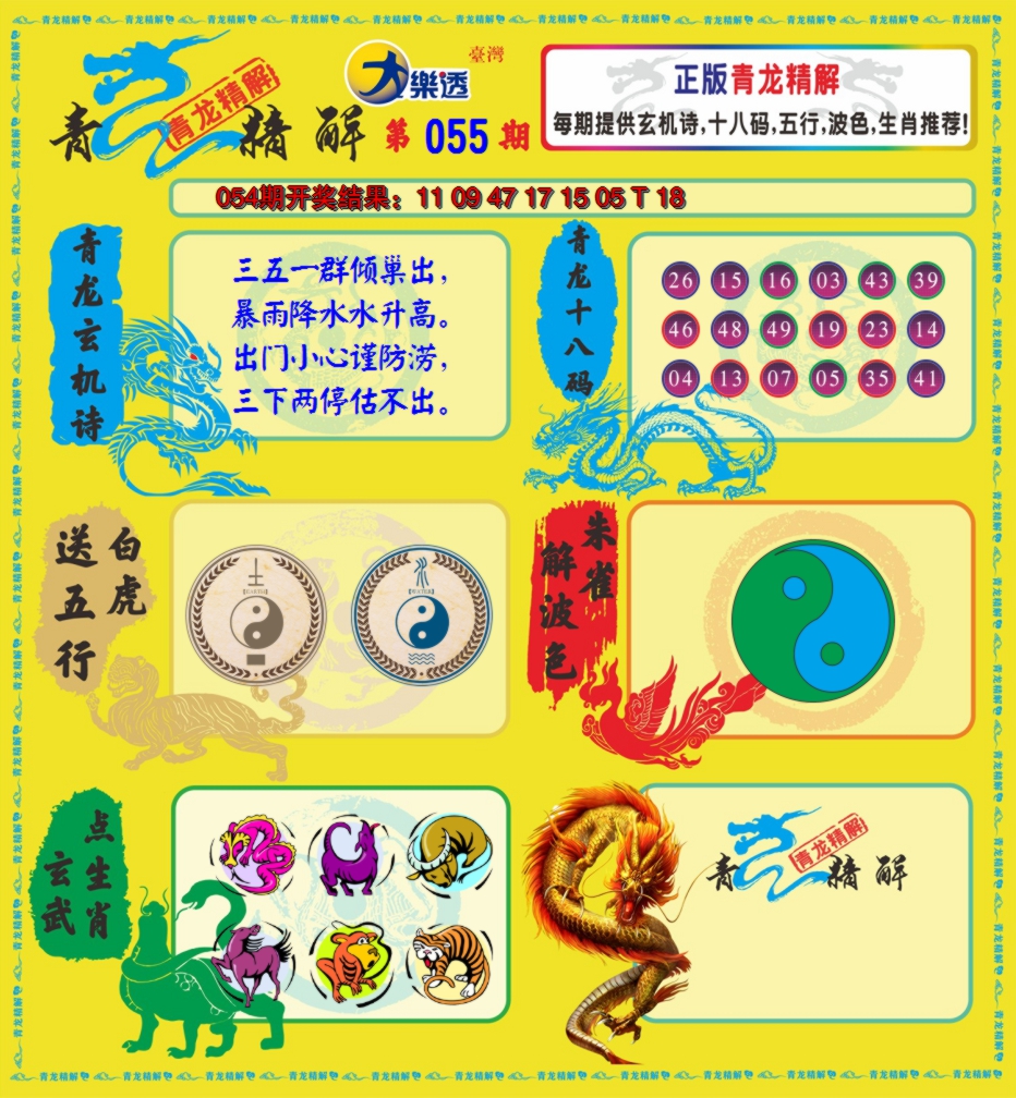 2025055期青龙精解