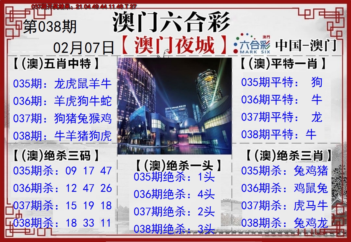 2025038期夜城图