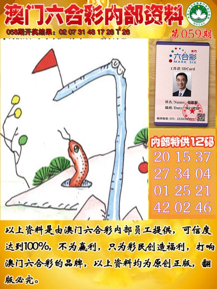2025059期六合内部资料