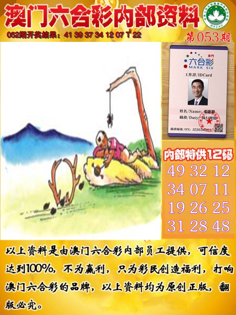 2025053期六合内部资料