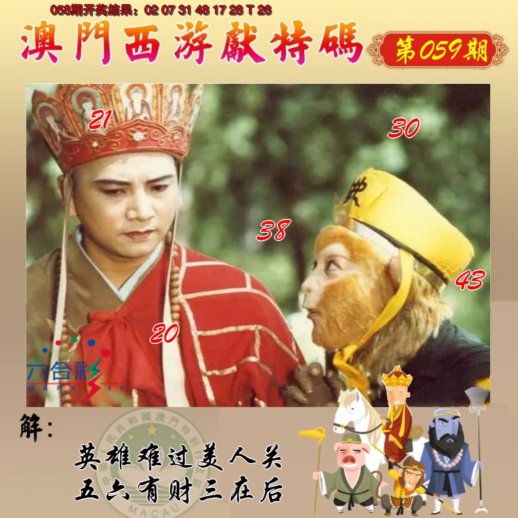 2025059期西游献码