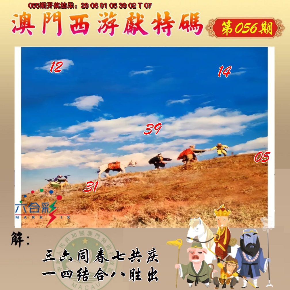 2025056期西游献码