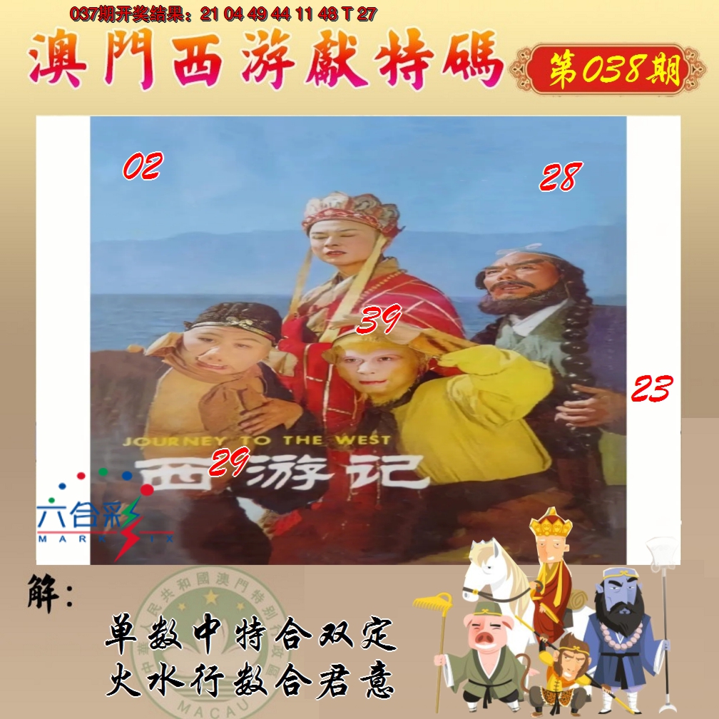 2025038期西游献码