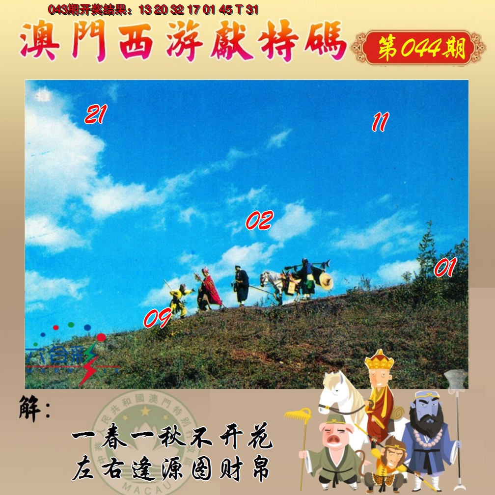 2025044期西游献码