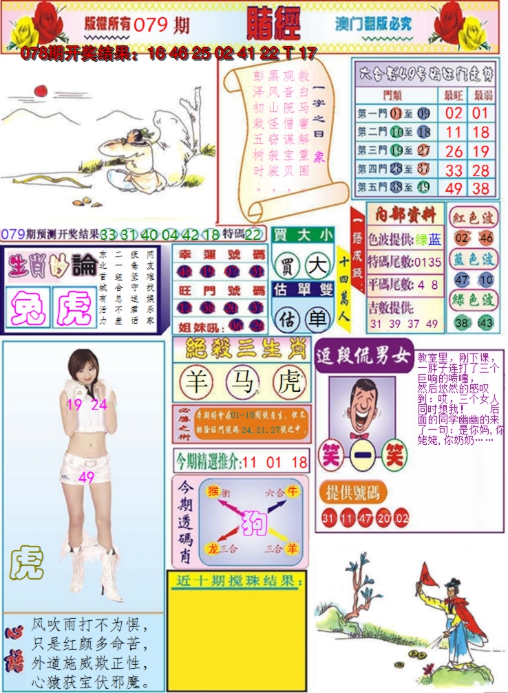 2025079期澳门赌经