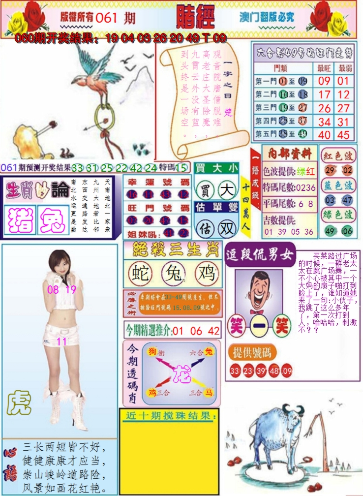 2025061期澳门赌经