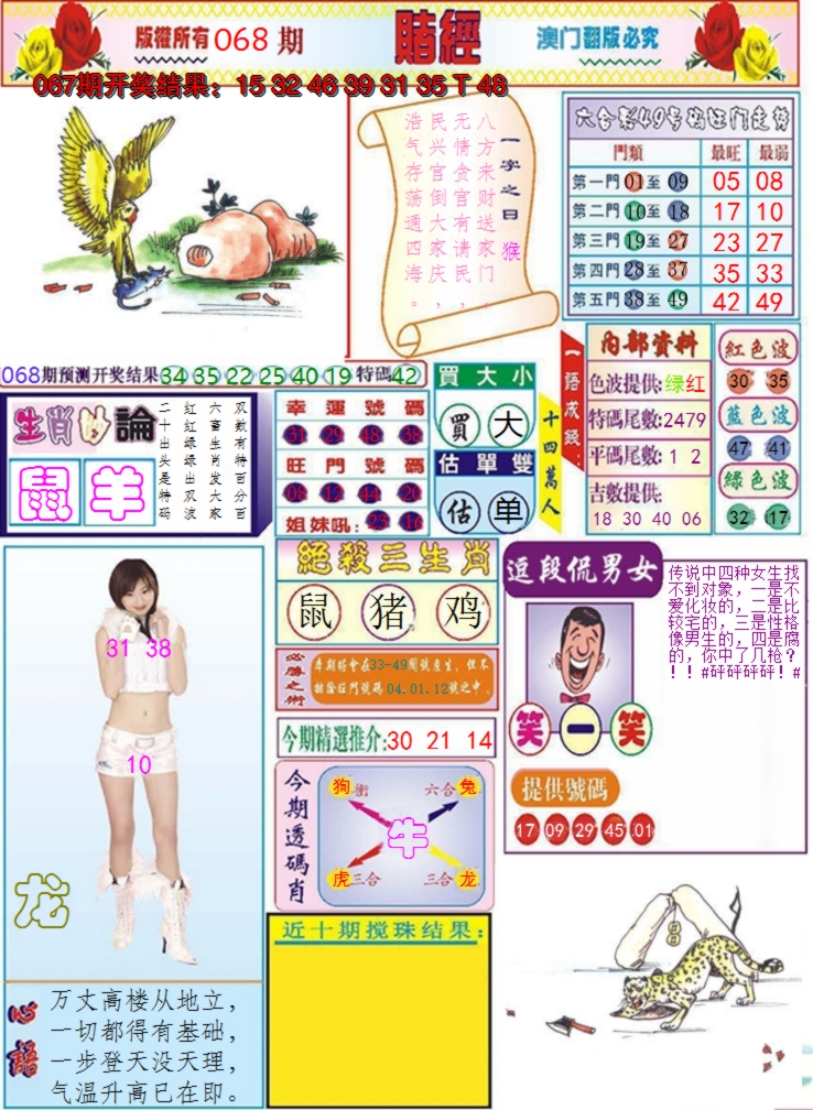 2025068期澳门赌经