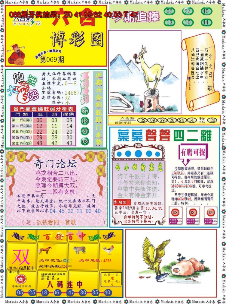 2025069期六合博彩图