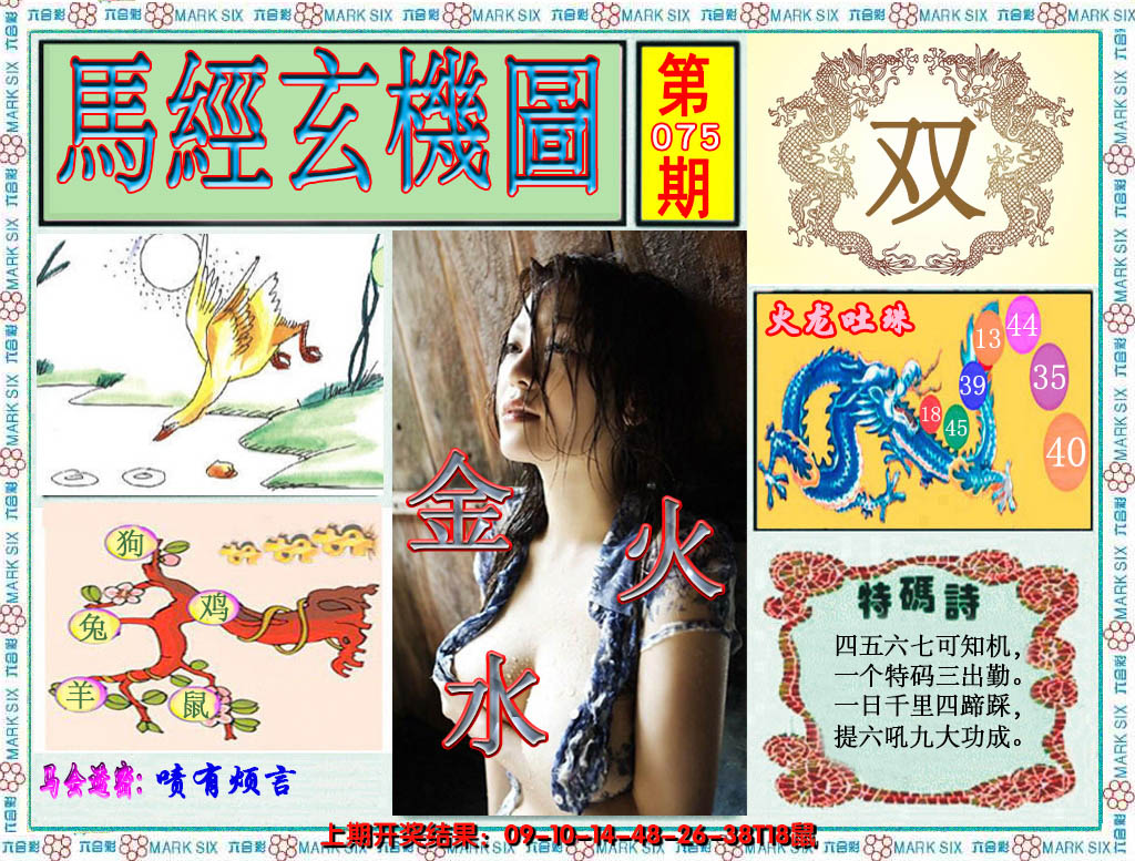 2025075期澳门玄机图
