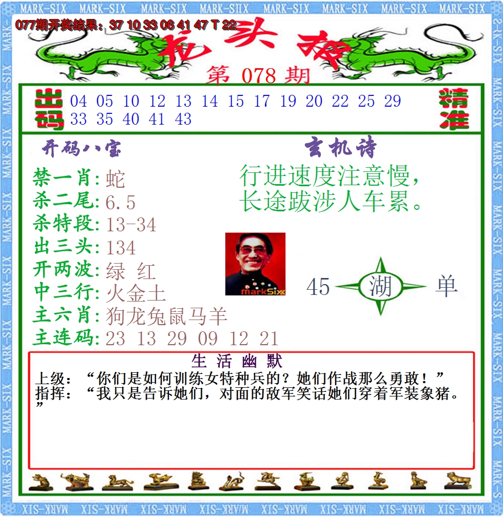 2025078期澳门龙头报