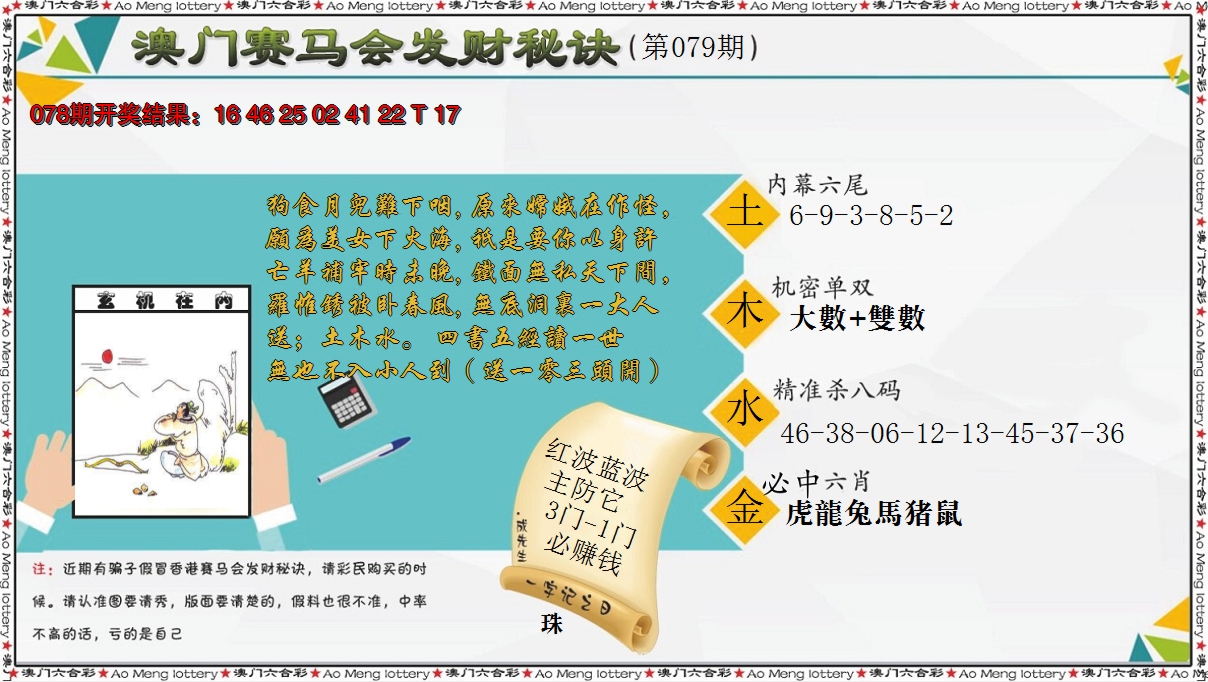 2025079期发财秘诀