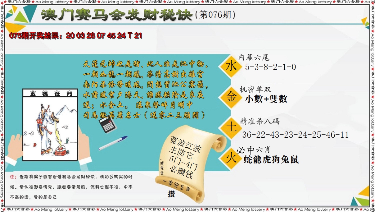 2025076期发财秘诀