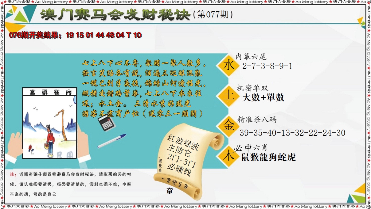 2025077期发财秘诀