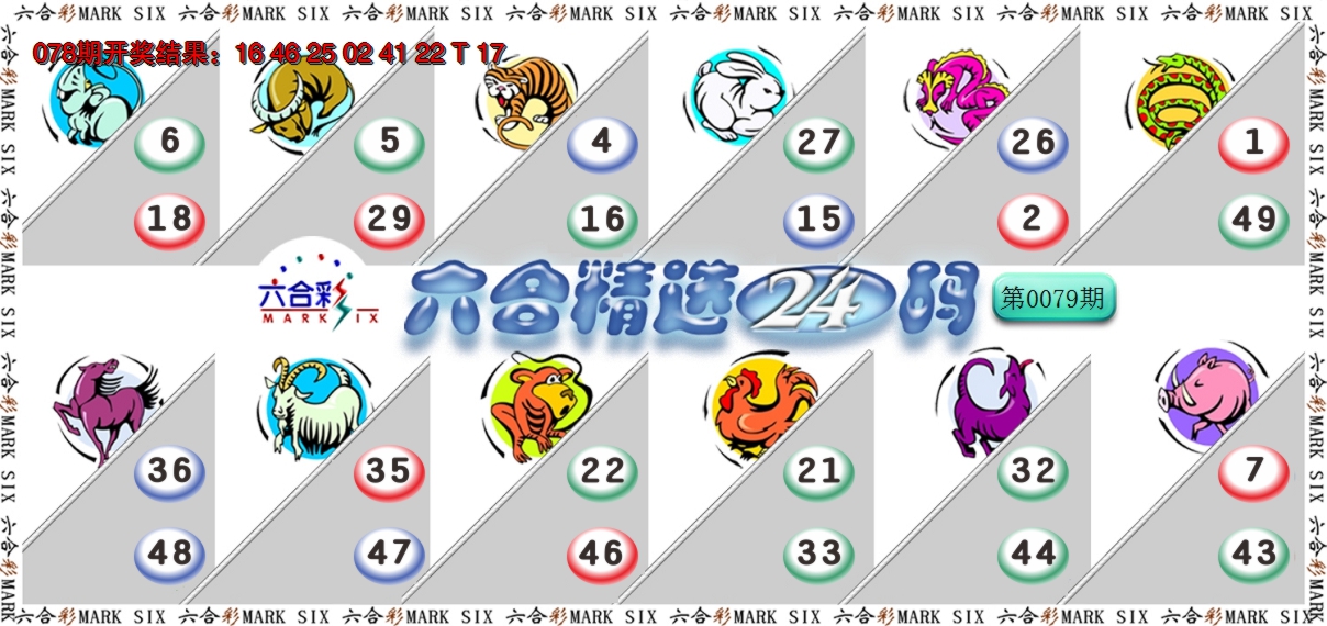 2025079期六合精选24码